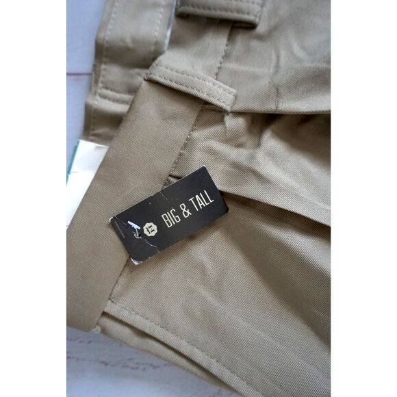 Haggar Cool 18 No-Iron Pleated Shorts-Big & Tall - Size 46W, NWT - Picture 3 of 11